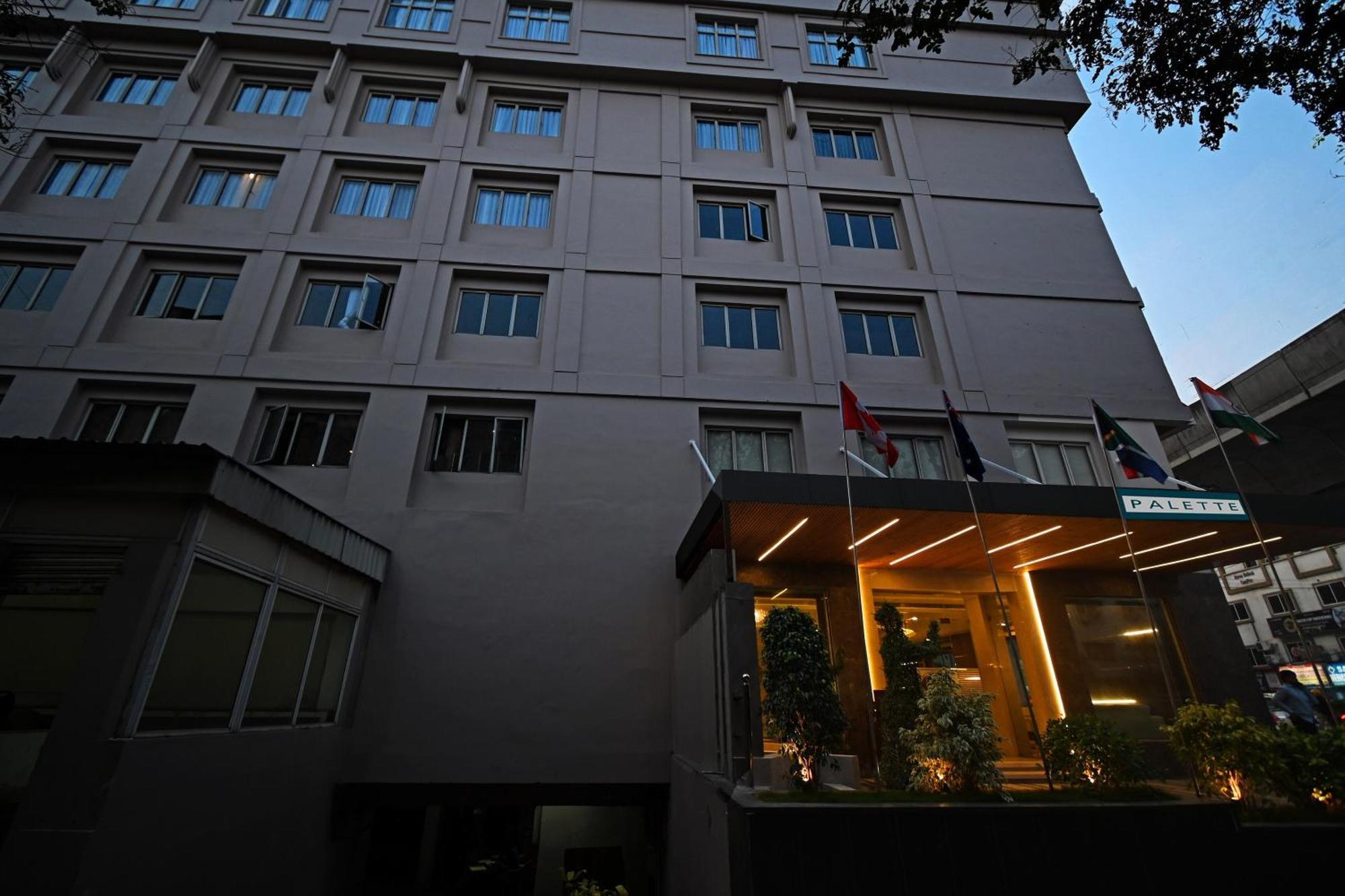 Palette Madhapur Hotel Hyderabad Exterior photo